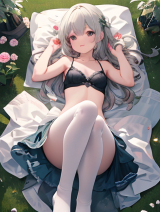 蓝色与女生：一种优雅的色彩对话