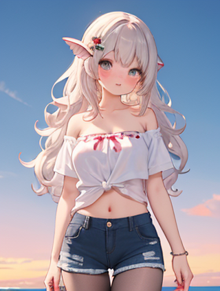 黑色衣服在夏季的穿搭之道