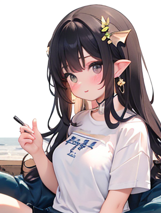 蓝色与服饰的和谐艺术：以图片为例