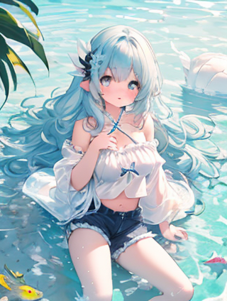 【黑色半裙搭配艺术：夏日里的优雅与活力】